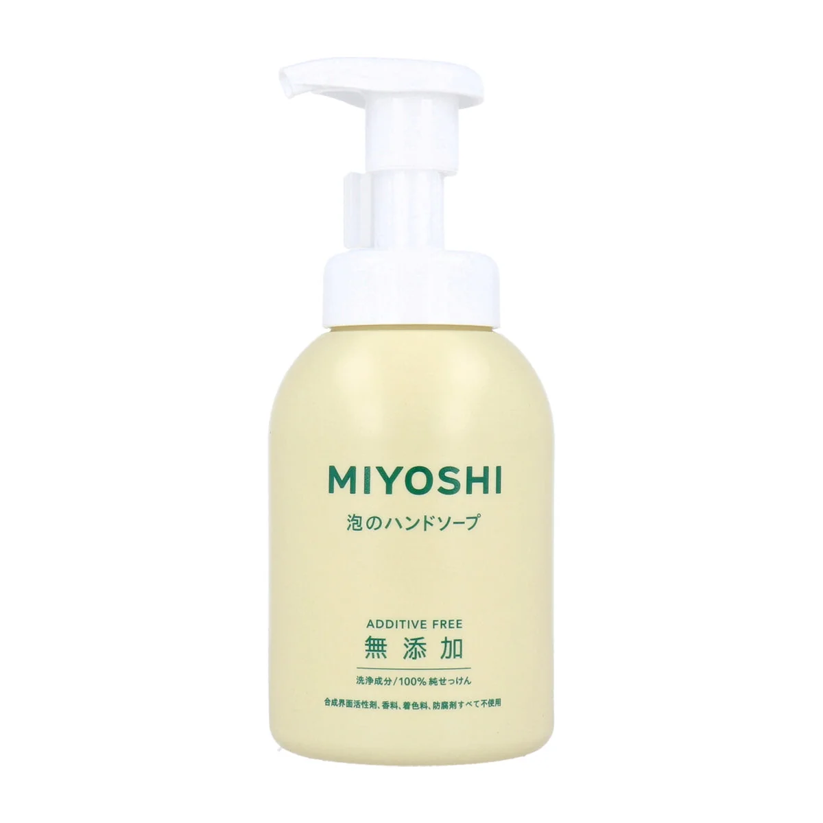 お得な10本セット ミヨシ石鹸 無添加せっけん 泡のハンドソープ 本体350ml 10本
