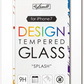 Kazall プリント柄付き　保護ガラスフィルム　 for iPhone　8/7　(SPLASH スプラッシュ) 　保護フィルム　アイフォン