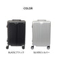 [シルバー]スーツケース 機内持ち込み sサイズ 35L 軽量 軽い 指紋認証 TSA ロック 丈夫 セキュリティ おしゃれ シンプル メンズ レディース ビジネス 出張 修学 旅行 ポリカーボネート キャリーバッグ キャリーケース