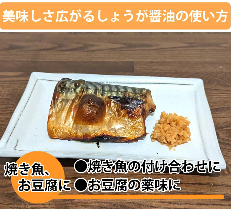 しょうが醤油漬け 国産 漬物 390g（130g×3袋） お取り寄せ お取り寄せグルメ 生姜 つけもの