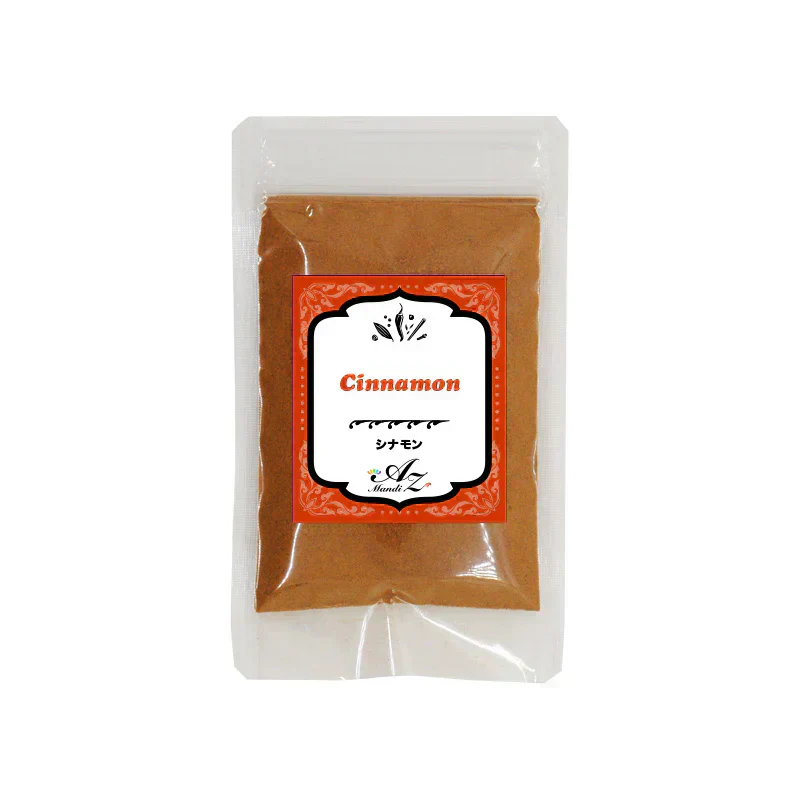 カシア シナモンパウダー 【粉末】 100g チャック付き袋入り インド産 カシアシナモン シナモン 肉桂 スパイス カレー おうちカレー 手作りカレー ガッテン ホットワイン グリューワイン クリスマス お菓子　ホワイトデー