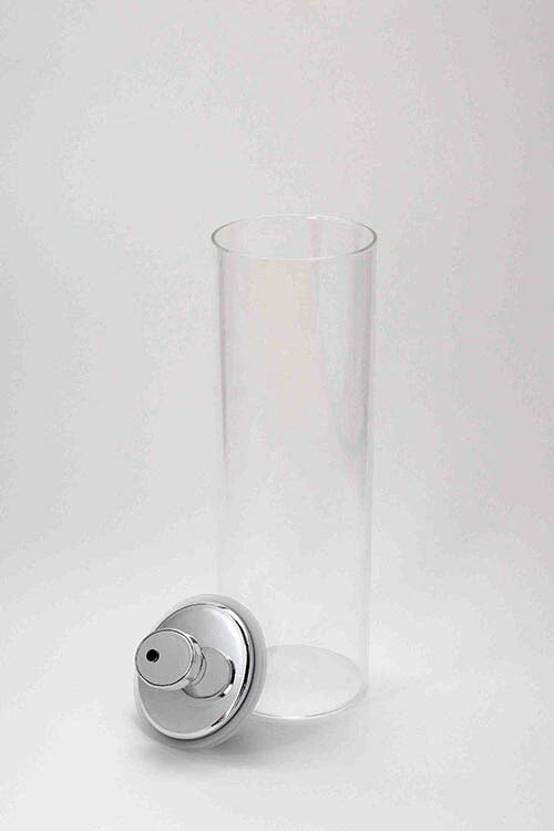 【S】酸化を防ぐ密閉容器 保存容器 ガラス 蓋付き おしゃれ 富士商 エアリデューサー スリム Ｓサイズ