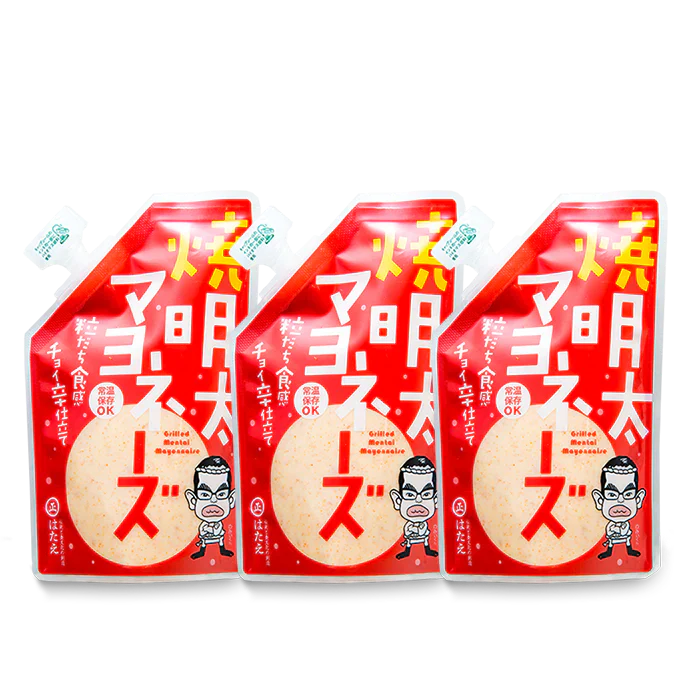 送料無料 博多食材工房　のみいくん焼明太マヨネーズ100g×3本セット 050038-3