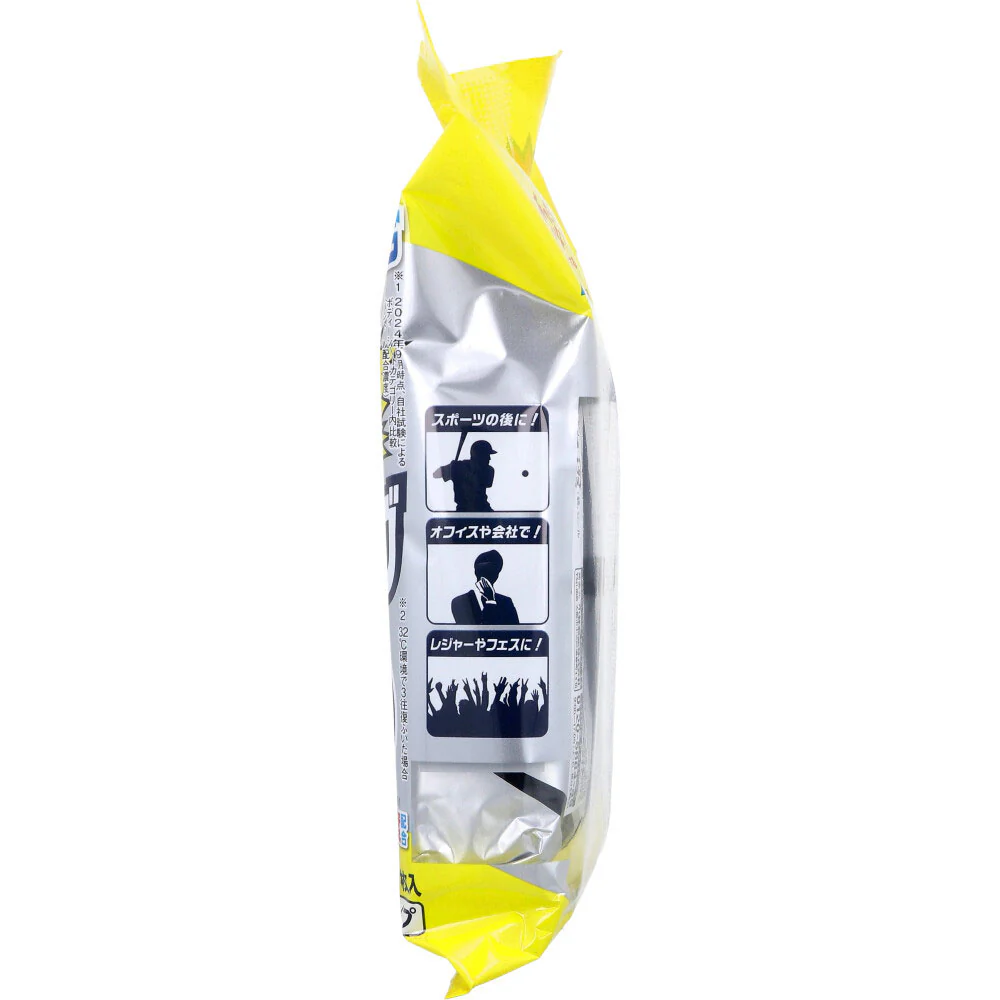 小林製薬 熱中対策 肌キンキンシート 冷感ストロング 無香料 厚手 大判タイプ 20枚入り X6パック