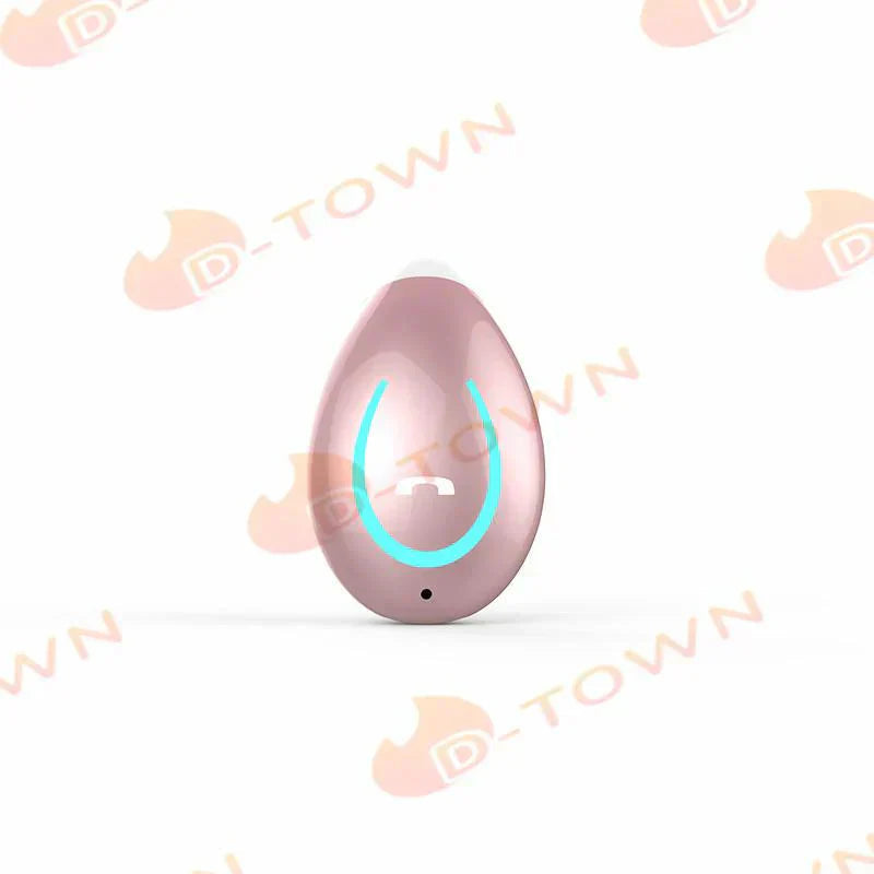 即納 イヤホン 耳を塞がない 片耳 ワイヤレス bluetooth 5.0 ランニング オープンイヤー ワイヤレスイヤホン ジョギング イヤーカフイヤホン 耳掛け式 s025B(ピンク)