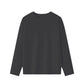 ロンT 長袖 110cm Tシャツ 白 綿100％ 体育 体操服 子供 キッズ 大人 メンズ レディース 通気性 運動会 イベント ユニフォーム クラスTシャツ ロングスリーブ 男女兼用