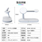 ワイヤレス充電器 5in1 ワイヤレス 充電器 3in1 最新版 iphone 急速充電 Qi対応 置くだけ 15W 充電スタンド iphone多機種対応Androidシリーズ/Type-Cシリー w230B(ホワイト)