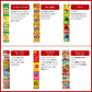 【 送料無料 】 ミニ スナック 4連 お菓子 17種 各1本 食べ比べ 詰め合わせ アソート セット