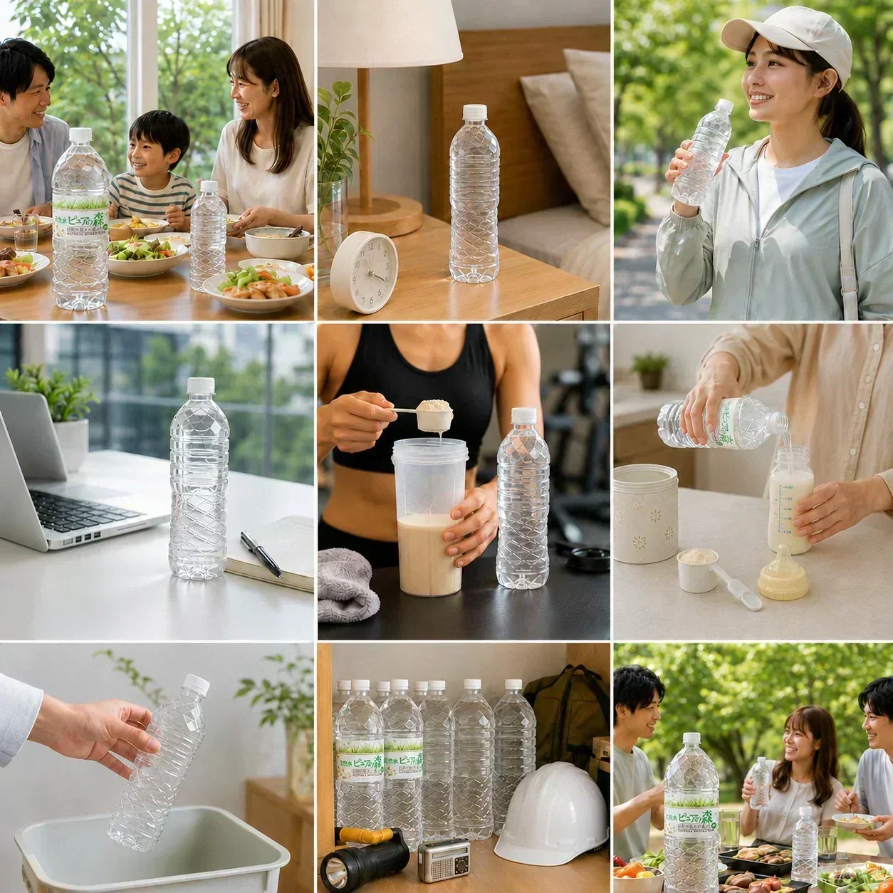 【6営業日以内出荷】【1ケース】  ミネラルウォーター 水 ピュアの森 天然水 500ml 24本 硝酸態窒素 亜硝酸態窒素 検査済み PFOS PFOA 検出限界以下【プチプラ特集】