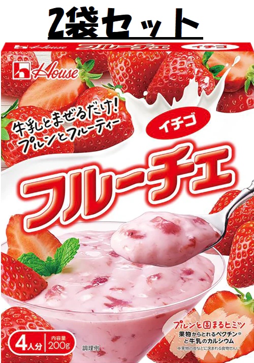 【お得な2袋セット！】フルーチェ いちご 200g