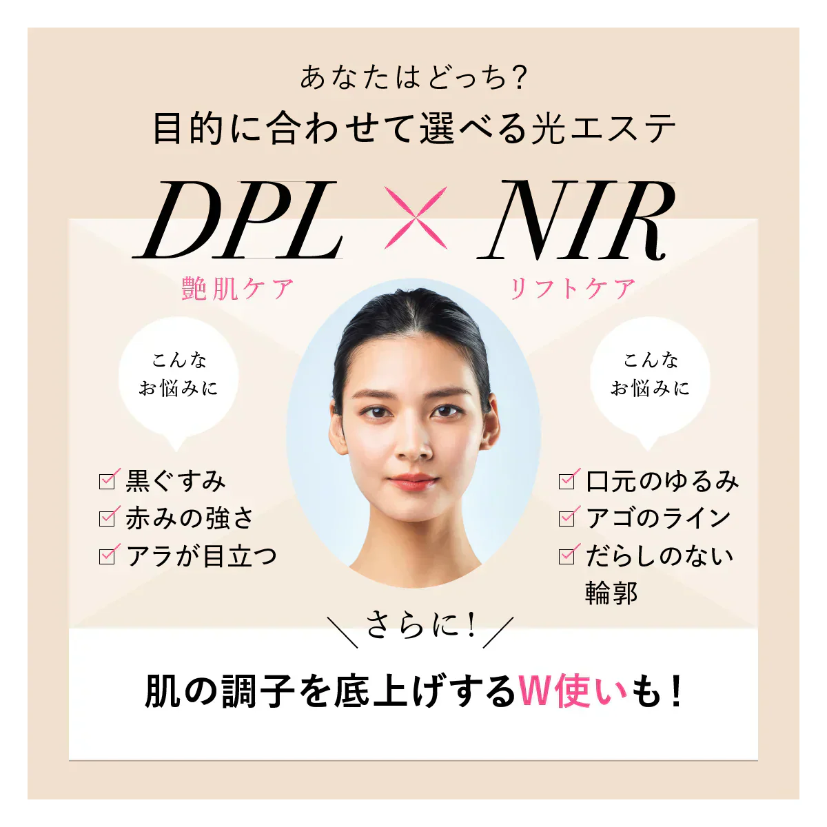 【WAVEWAVE Radiant Grace】ラディアント グレイス 脱毛 ムダ毛ケア IPL 3種の光美容ケア 0.1秒の最速照射 DPL 艶肌ケア うぶ毛 顔 ワキ 髭 ひげ セルフ脱毛 3種の光美容ケア　0.1秒の最速照射（国内最速）　DPL（艶肌ケア）×NIR（リフトケア）　IPL（ムダ毛ケア）　脱毛も美顔も 美顔器 レーザー美顔器 肌ケア