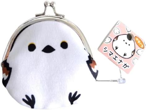 北海道限定 【北海道限定】雪の妖精 シマエナガ【カードケース・がま口×各1個】財布 お土産 小物入れ ポーチ がまぐち プレゼント