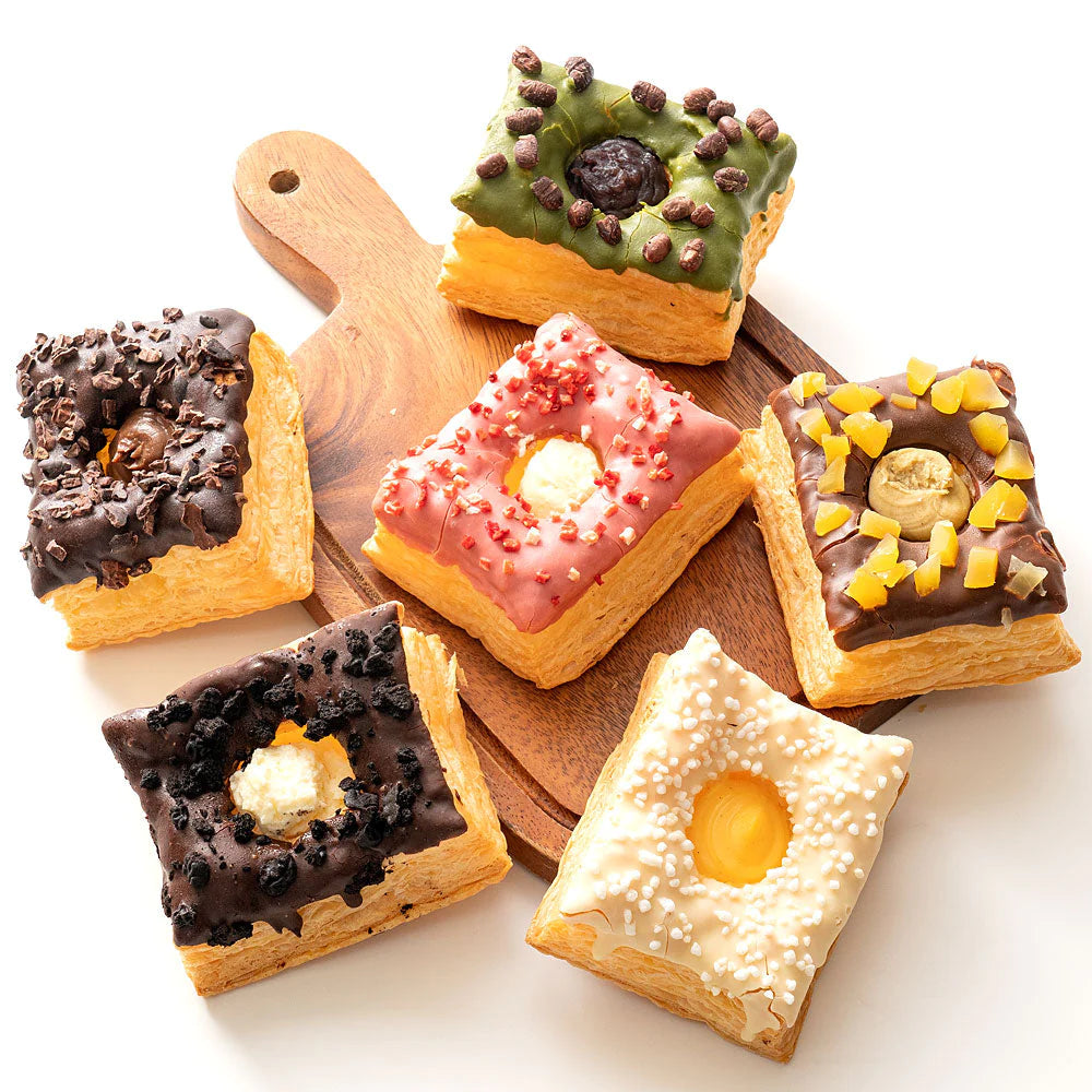 ドーナツ スイーツ パイ パリパリっこ チョコ掛けパイドーナツ 6個セット  [  詰め合わせ ギフト スイーツ 焼き菓子 セット 人気 ランキング 通販 お取り寄せ おしゃれ プレゼント プチギフト お菓子 かわいい ]