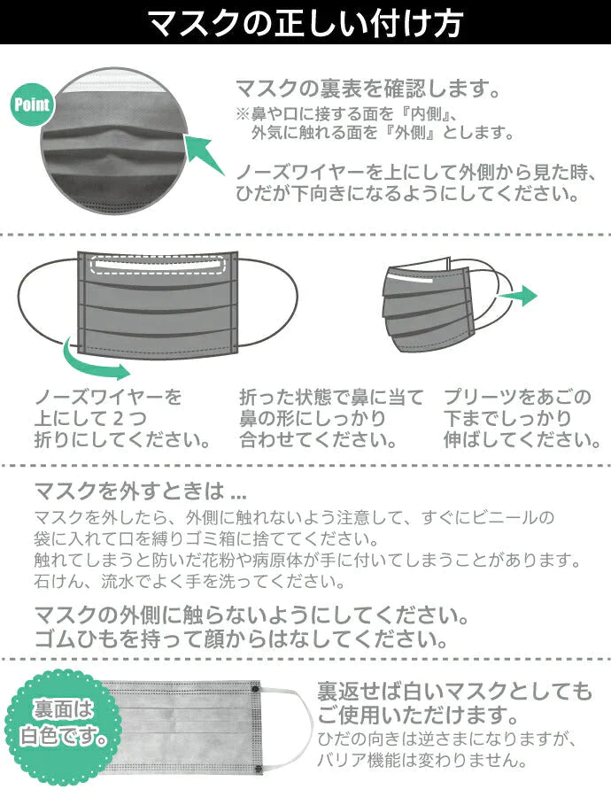 TR3 活性炭4層 コンフォートマスク (グレー) お試し2枚セット (レギュラーサイズ・Sサイズ各1枚) マスク 花粉 活性炭マスク ウイルス対策