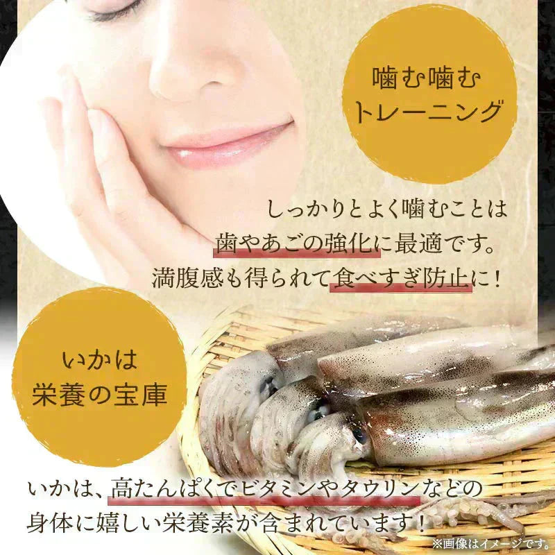 ＜国内加工 一夜干風焼いか 95g＞ おつまみ
