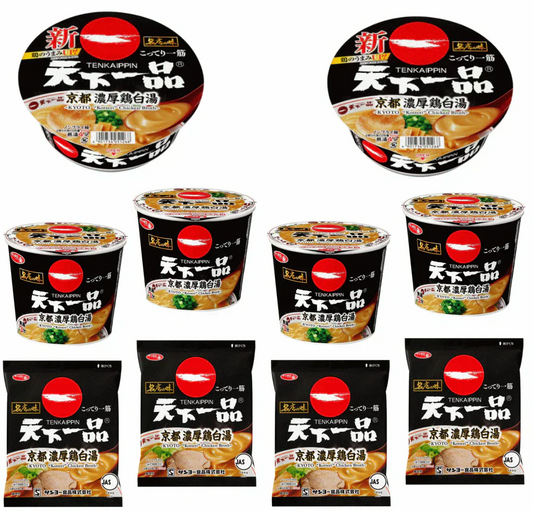 【カップ麺】【新発売】  京都の人気ラーメン店「天下一品」の味わいの3種を堂々セット。濃厚なチキンのうまみとガーリックのコクを合せ、とろみのあるこってりとしたスープ。食べたいシーンで選べるとても楽しい10個組合せ 関東圏送料無料