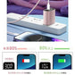【店長大暴走！爆安秒殺セール！】【いつでも電量100%】＼ドーンピンク 1個／iphone 充電器 type-c 30W 急速充電器 3ポート 同時充電 スマホ充電器 携帯充電器 usb充電器 超軽量 超小型 コンセント タイプc充電器 Android充電器 iPad充電器 PSE認証