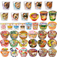 【カップ麺Re】マルちゃん 日清食品 サッポロ一番 明星食品 エースコック ブタメン ミニカップ麺に味噌汁も入ったコラボ 30種セット 関東圏送料無料