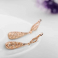 しずく ピアス  レディース  ゆれる ファッション アクセサリー 水滴 (ゴールド)