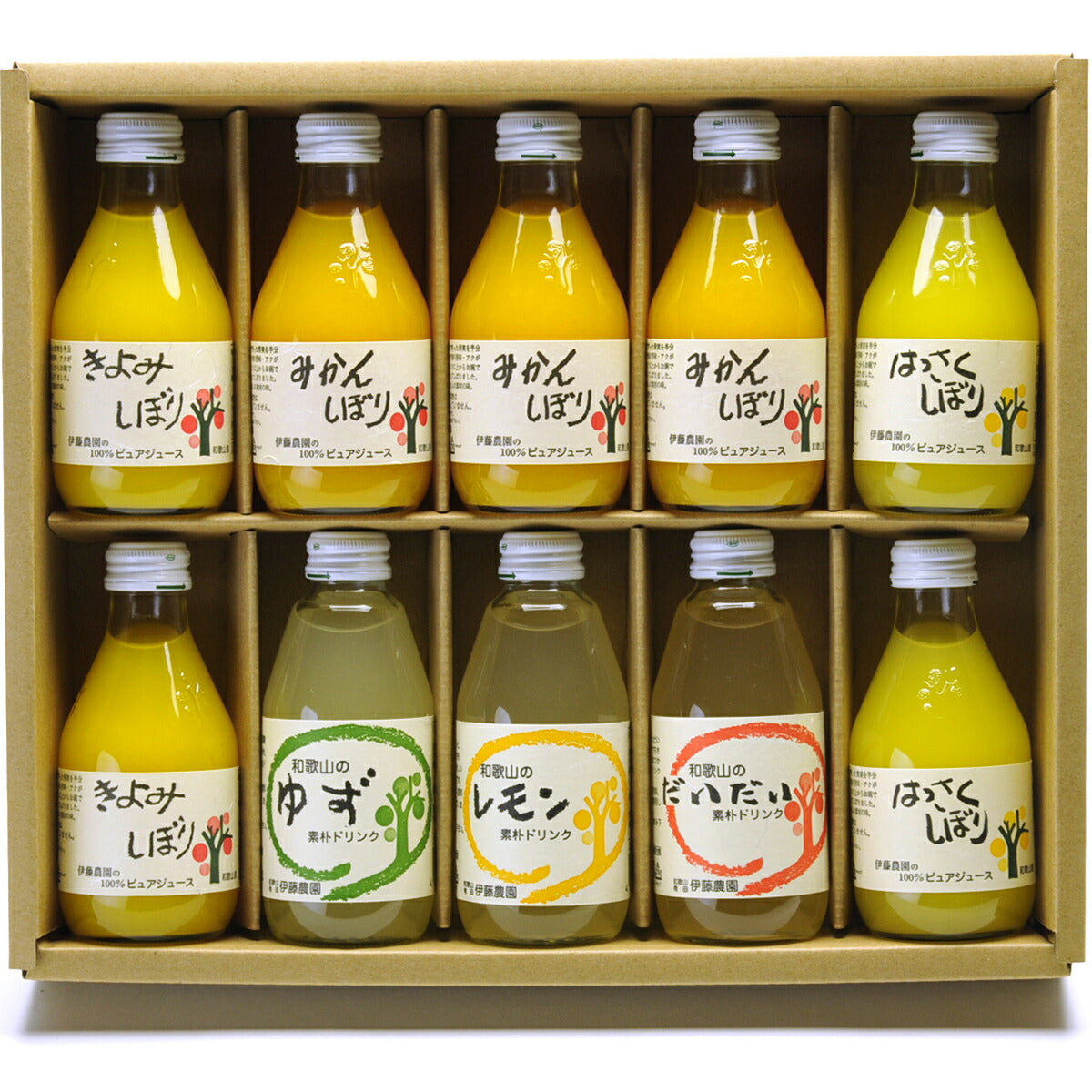 和歌山県特産品 100％ピュアジュース＆素朴ドリンクセット(みかんジュース他)【お届け先不可地域：北海道・沖縄・離島】【プレミア和歌山物産展】
