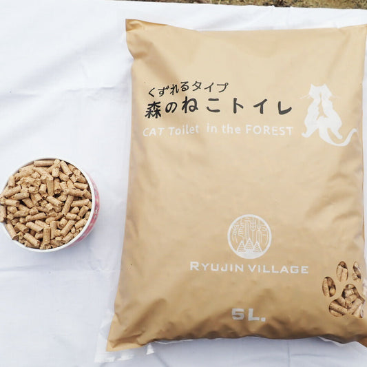 森のねこトイレ くずれるタイプ【お届け不可地域：北海道・沖縄・離島】【プレミア和歌山物産展】