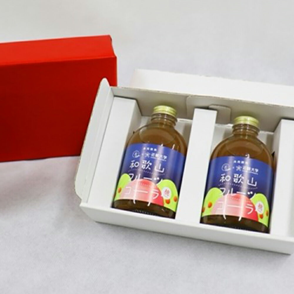 和歌山フルーツコーラ 桃 250mL×2本 ソフトドリンク モモ もも スパイス【送料込み】【お届け不可地域：北海道・沖縄・離島】