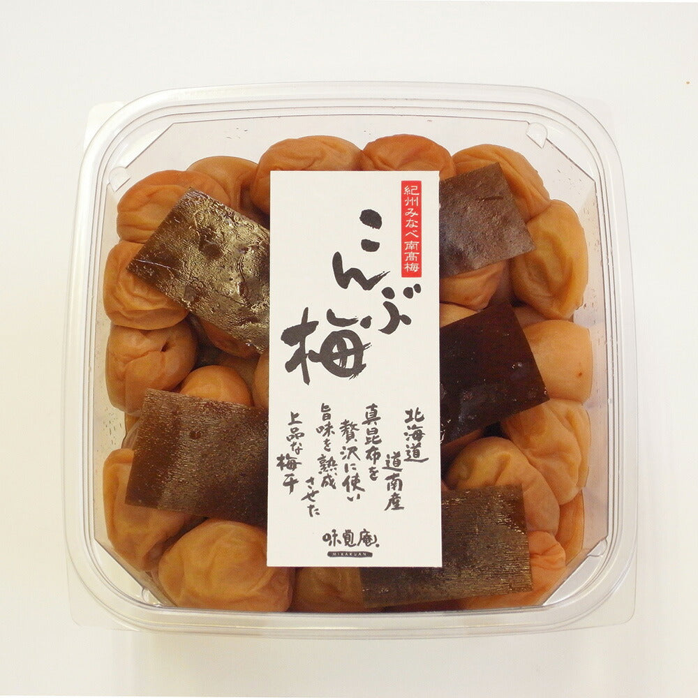 【3人シェア買いでお得】紀州こんぶ梅 カップ 梅干し 【お届け不可地域：沖縄・離島】【プレミア和歌山物産展】