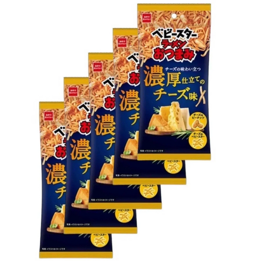 【5袋セット！】ベビースター ラーメン おつまみ 濃厚仕立てのチーズ味 54g