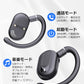 ワイヤレスイヤホン Bluetooth5.4 耳掛け型 防水防汗 90°回転可能 低遅延 長時間連続再生 HiFi高音質 安定装着 クリア通話 小型軽量 自動ペアリング s110B(パープル)