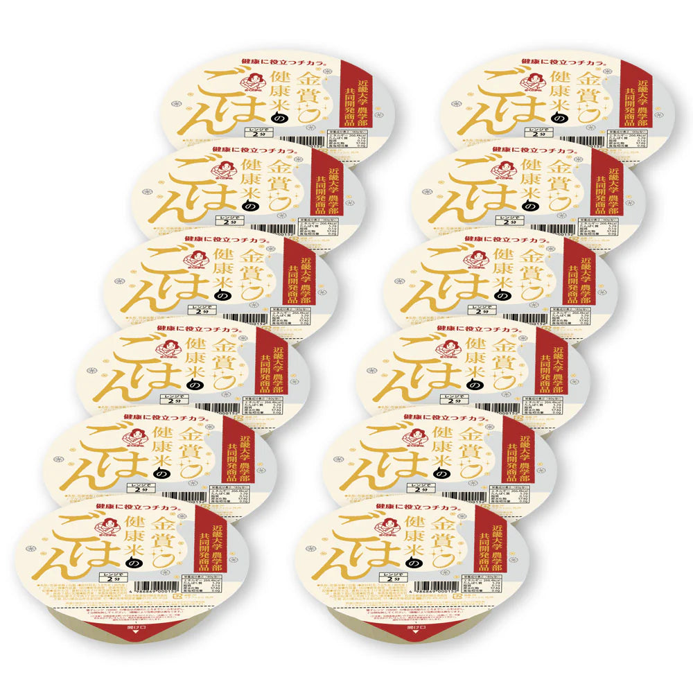金賞健康米パックごはん 12個入り【送料込み】