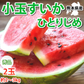 すいか 送料無料 小玉すいか ひとりじめ 秀品2玉 約2～3kg 西瓜 スイカ 熊本県産 お取り寄せ フルーツ