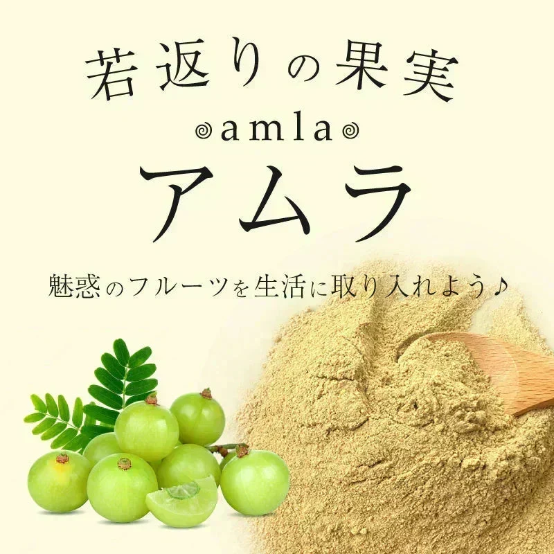 【ご注文殺到につき入荷待ち】 アムラパウダー 無添加 食用 オーガニック 100g 有機 JAS認証 粉末 アムラ 100% パウダー グーズベリー スリランカ ヘアケア 美髪 薄毛 美肌 栄養 健康 サプリメント