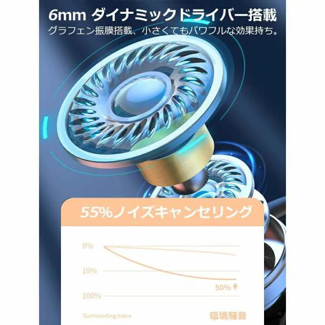 イヤホン 耳を塞がない ワイヤレス bluetooth 5.3 ランニング オープンイヤー ワイヤレスイヤホン ジョギング イヤーカフイヤホン 耳掛け式 マイク 高音質 w602A(ブラック)