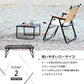アウトドアメッシュアルミテーブル 60cm ブラック キャンプ BBQ キャンプ飯 アウトドアテーブル アウトドア メッシュテーブル レジャーテーブル 折りたたみ キャンプ バーベキュー 運動会 おしゃれ ヴィンテージ調 折畳テーブル
