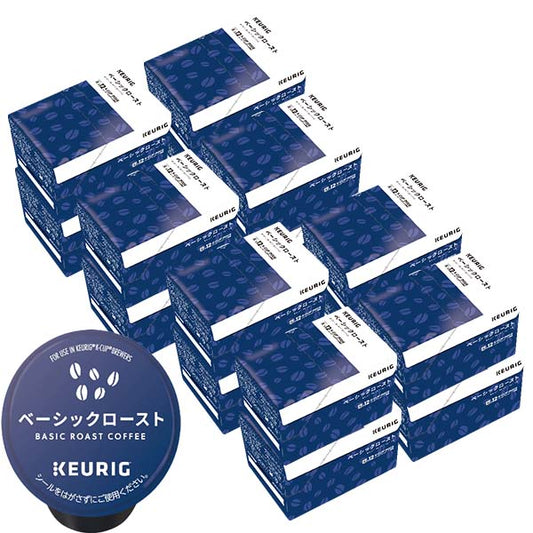 [送料無料] キューリグ Kカップ KEURIG K-Cup カプセルコーヒー カップス ベーシックロースト 16箱(8g×192カプセル)【3~4営業日以内に出荷】 カプセルコーヒー コーヒーメーカー コーヒーカプセル