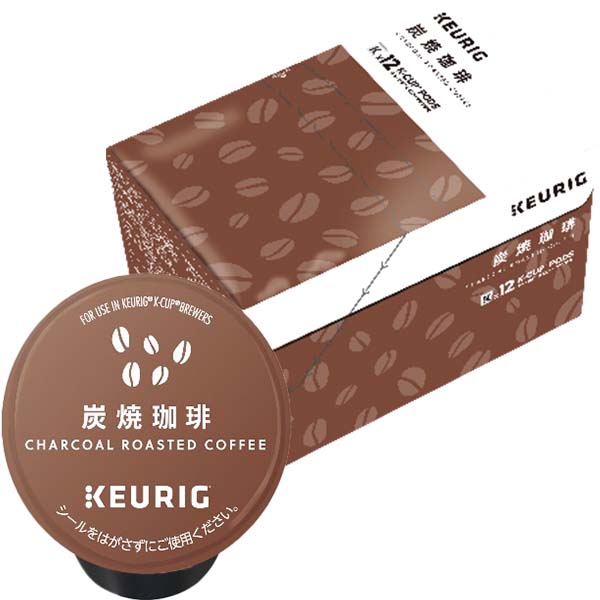 [送料無料] キューリグ Kカップ KEURIG K-Cup カプセルコーヒー カップス 炭焼珈琲 1箱(7g×12カプセル)【3?4営業日以内に出荷】 カプセルコーヒー コーヒーメーカー コーヒーカプセル