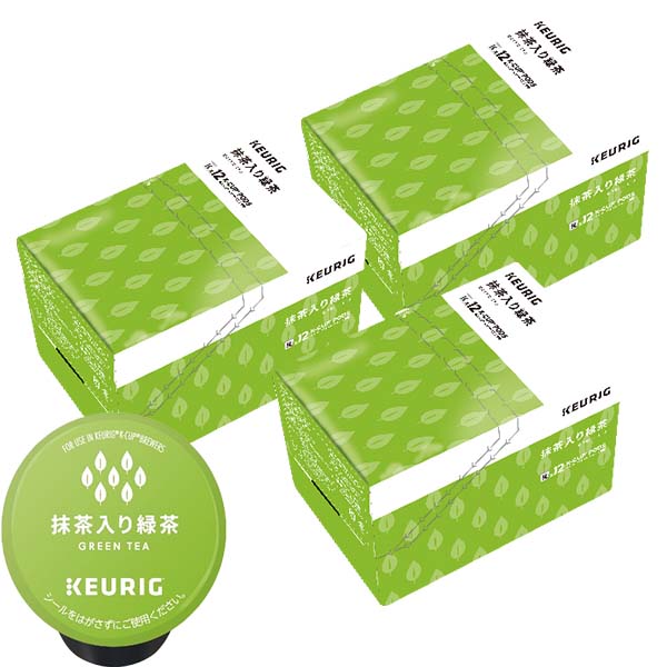 [送料無料] キューリグ Kカップ KEURIG K-Cup カプセルコーヒー カップス 抹茶入り緑茶 3箱(3g×36カプセル)【3~4営業日以内に出荷】 カプセルコーヒー コーヒーメーカー コーヒーカプセル お茶 まっちゃ
