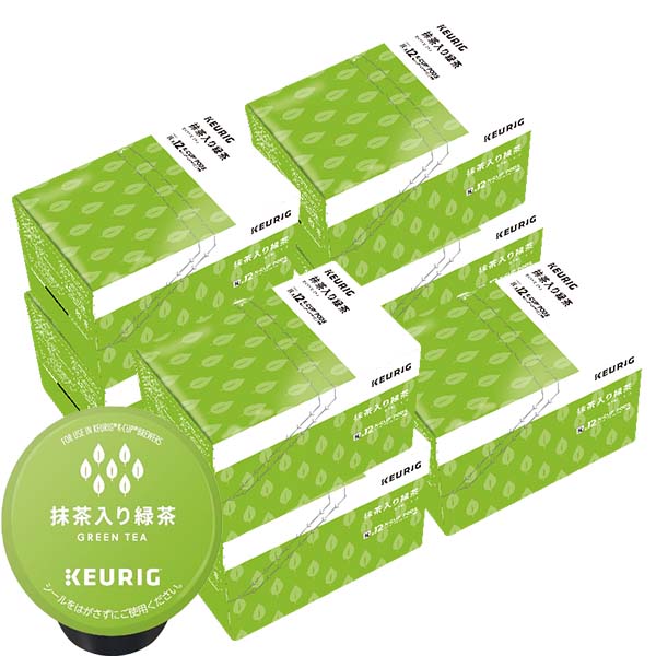 [送料無料] キューリグ Kカップ KEURIG K-Cup カプセルコーヒー カップス 抹茶入り緑茶 7箱(3g×84カプセル)【3~4営業日以内に出荷】 カプセルコーヒー コーヒーメーカー コーヒーカプセル お茶 まっちゃ