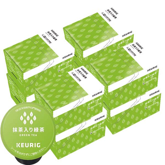 [送料無料] キューリグ Kカップ KEURIG K-Cup カプセルコーヒー カップス 抹茶入り緑茶 8箱(3g×96カプセル)【3~4営業日以内に出荷】 カプセルコーヒー コーヒーメーカー コーヒーカプセル お茶 まっちゃ