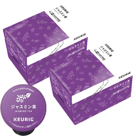 [送料無料] キューリグ Kカップ KEURIG K-Cup カプセルコーヒー カップス ジャスミン茶 2箱(4g×24カプセル)【3~4営業日以内に出荷】 カプセルコーヒー コーヒーメーカー コーヒーカプセル お茶