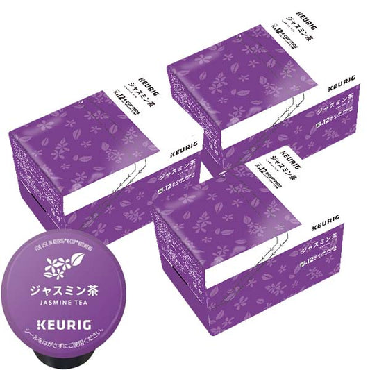 [送料無料] キューリグ Kカップ KEURIG K-Cup カプセルコーヒー カップス ジャスミン茶 3箱(4g×36カプセル)【3~4営業日以内に出荷】 カプセルコーヒー コーヒーメーカー コーヒーカプセル お茶