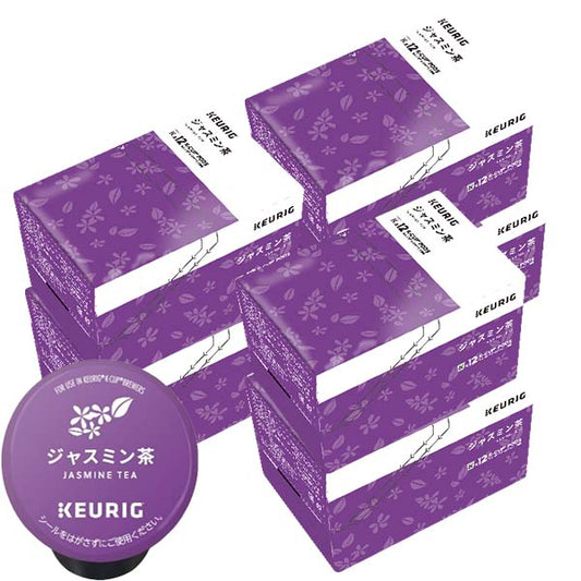 [送料無料] キューリグ Kカップ KEURIG K-Cup カプセルコーヒー カップス ジャスミン茶 6箱(4g×72カプセル)【3~4営業日以内に出荷】 カプセルコーヒー コーヒーメーカー コーヒーカプセル お茶