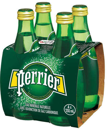 ペリエ 330ml 瓶 48本 (24本入×2 まとめ買い) 炭酸水 無糖 飲み切り 南フランス産