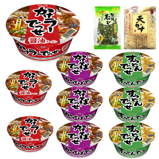 新着 コスパ優先セット 明星食品 18食 乾燥ねぎ 天かす付き かけラーでっせ 醤油ラーメン かけそばでっせ すうどんでっせ