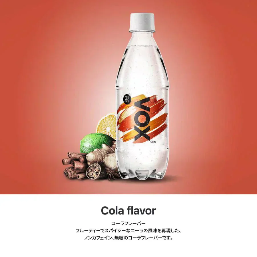 【1本あたり33円】VOX(ヴォックス) 強炭酸水 レモンフレーバー 無糖 500ml ×24本【ご新規さん限定商品】