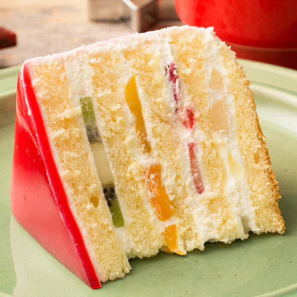 ハートの可愛すぎる 萌え断ケーキ フルーツケーキ 西内花月堂 萌えるほどに可愛い断面のケーキ かわいい 〔 誕生日 バースデーケーキ 誕生日ケーキ お取り寄せスイーツ 〕