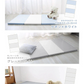 【ピンク×ホワイト】プレイマット 折りたたみ 床暖房対応 4cm 厚手 防水 180cm×90cm 安全検査済み コンパクト ノンホルム 大判 高密度 マット お昼寝 厚手 軽量 体操 ヨガ トレーニング おしゃれ ベビー 赤ちゃん 子供 子供用 99.9%抗菌 抗菌 抗菌仕様