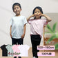 半袖 Tシャツ 黒 100cm 100％綿 無地 子供 キッズ 100 110 120 130 140 150 コットン 吸汗速乾 幼稚園 小学校 体育 体操着 発表会 運動会 ダンス 洗い替え 白 黒シャツ