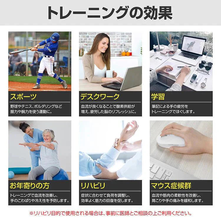 ハンドグリップ 「ライトブルー」 5kg-60kg パワーグリップ ハンドグリッパー 握力 器具 トレーニング 負荷調整 筋トレ エクササイズ フィットネス カウンター付き リハビリ de152