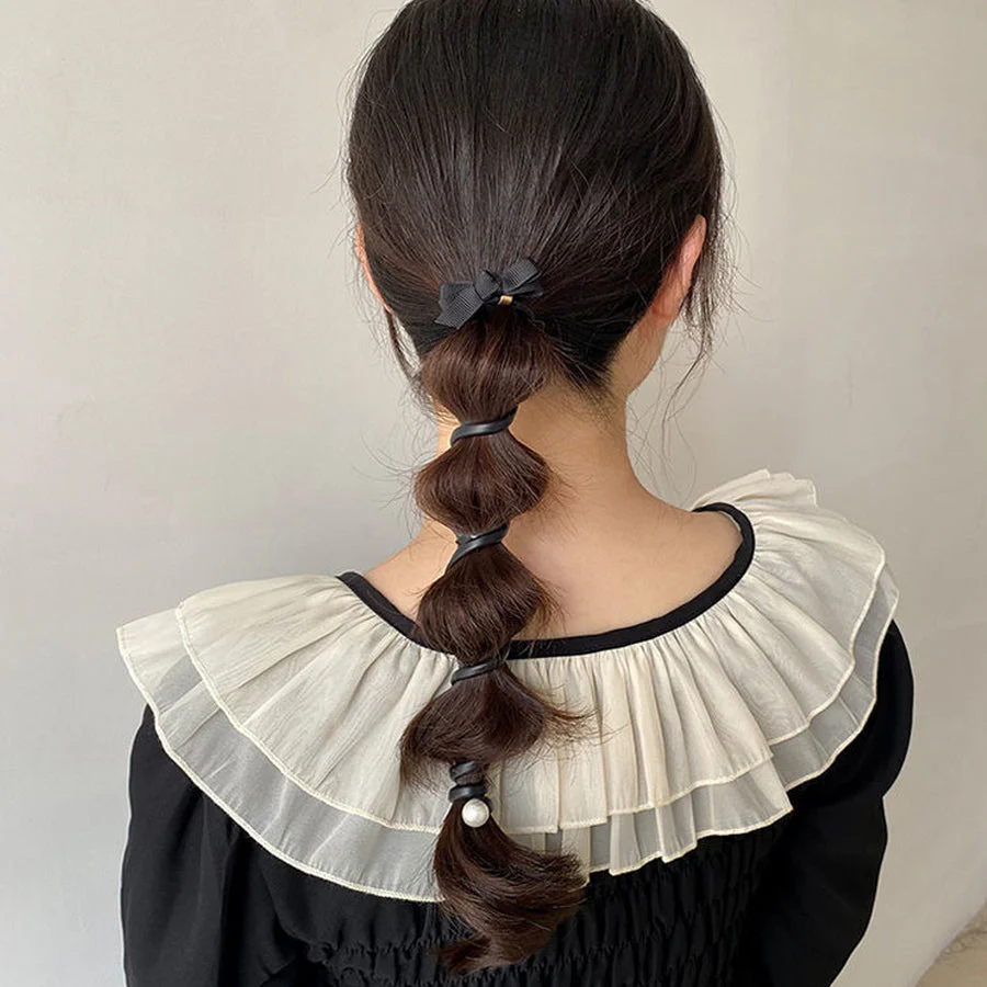 (ピンク)プリングヘアゴム くるくる ヘアアクセサリー ハート オシャレ 髪飾り ヘアゴム コイルポニー ワイヤーポニー まとめ髪